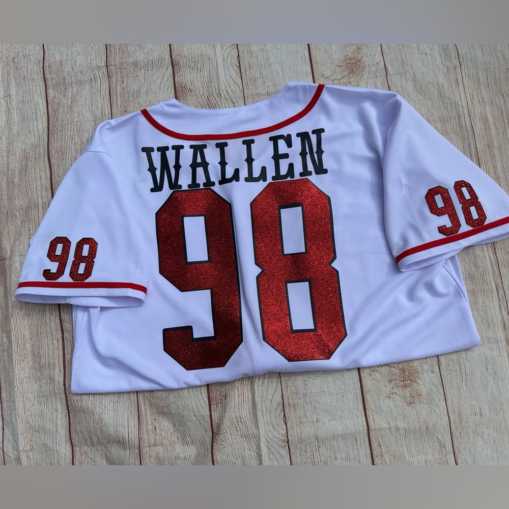 Morgan Wallen 98 Braves Jersey
